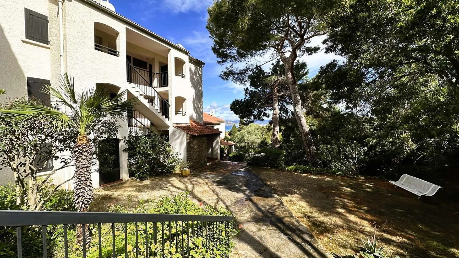 דירה La Baie Studio Cabine Climatise, Vue Mer, Pour 4 Personnes Avec Piscine Sur La Presqu'Ile De Giens A הייר